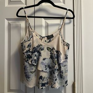 ASTR the label floral tank top